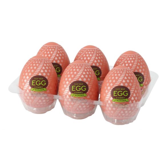 TENGA Egg Combo Stronger - яйце за мастурбация (6бр.) 