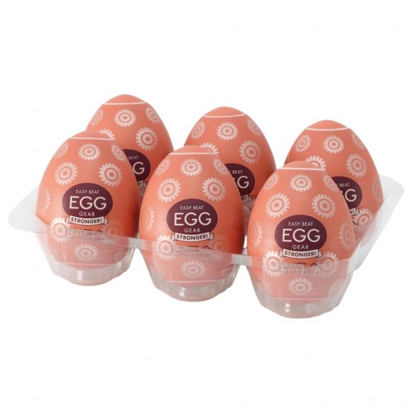 TENGA Egg Gear Stronger - яйце за мастурбация (6 бр.)