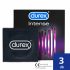 Durex Intense - презервативи с ребра и точки (3бр.) - 