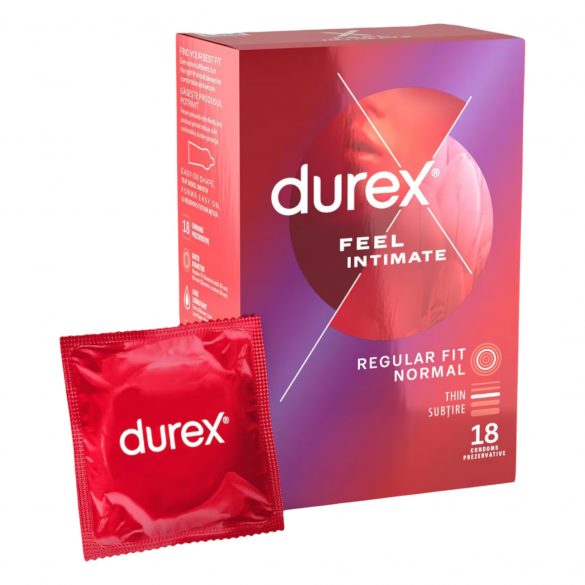 Durex Feel Intimate - тънкостенни презервативи (18бр.) 