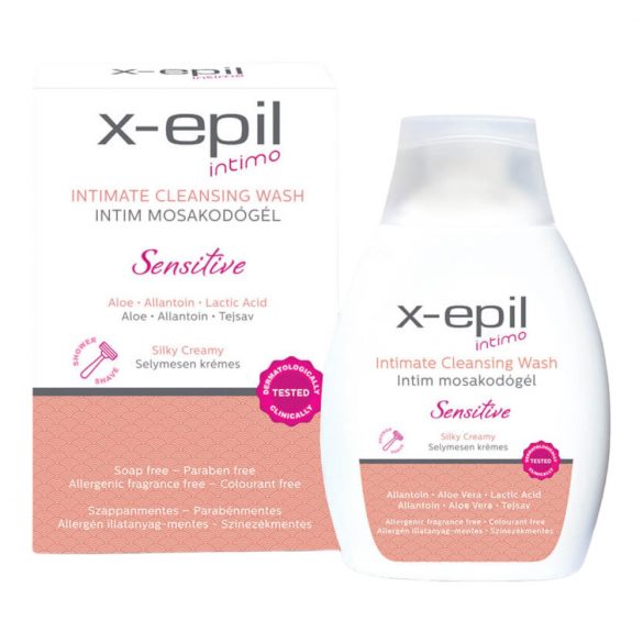 X-Epil Intimo Sensitive - интимен измиващ гел (250 мл) 