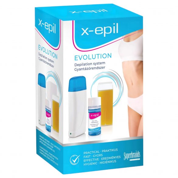 X-Epil Evolution - комплект за восъчна епилация 