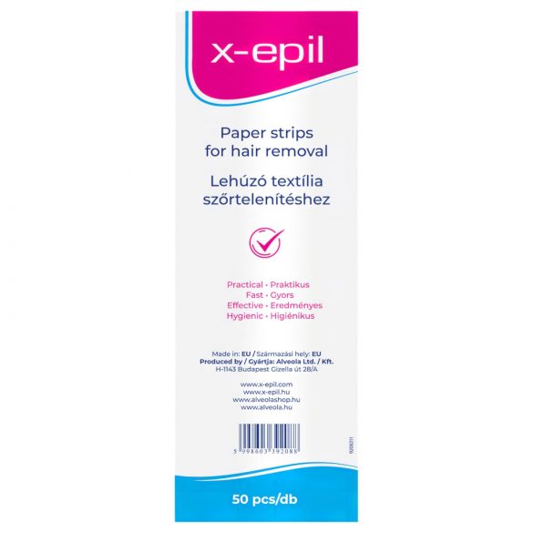 X-Epil - ленти за обезкосмяване (50 бр.)