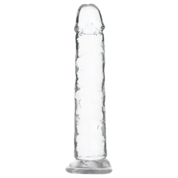 Addiction Crystal - мощен дилдо (прозрачен) - 18cm