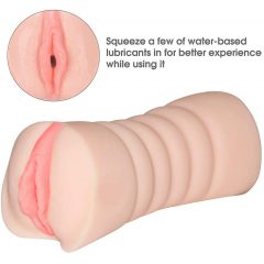   Tracy's Dog Pocket - реалистичен фалшив мастурбатор за путка и уста (естествен)