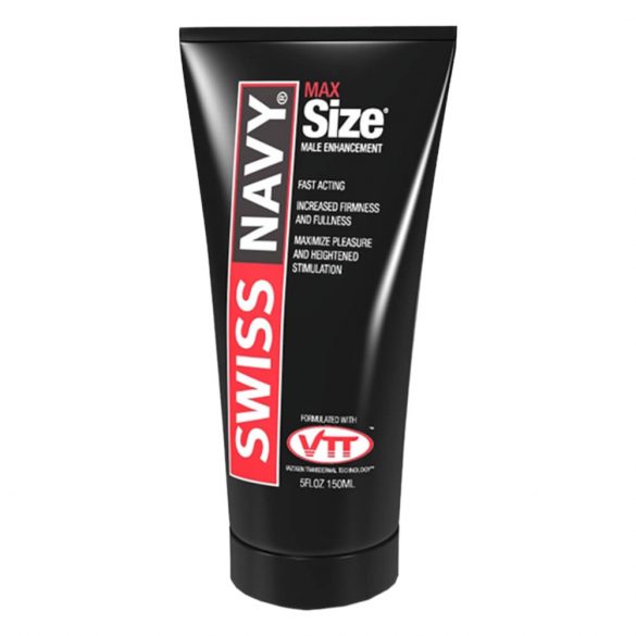 Swiss Navy MAX Size - стимулиращ крем за мъже (150ml) 