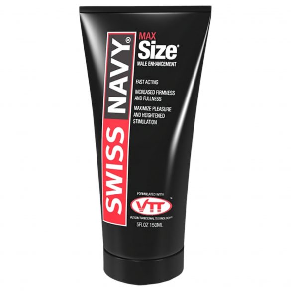 Swiss Navy MAX Size - стимулиращ крем за мъже (150ml) 