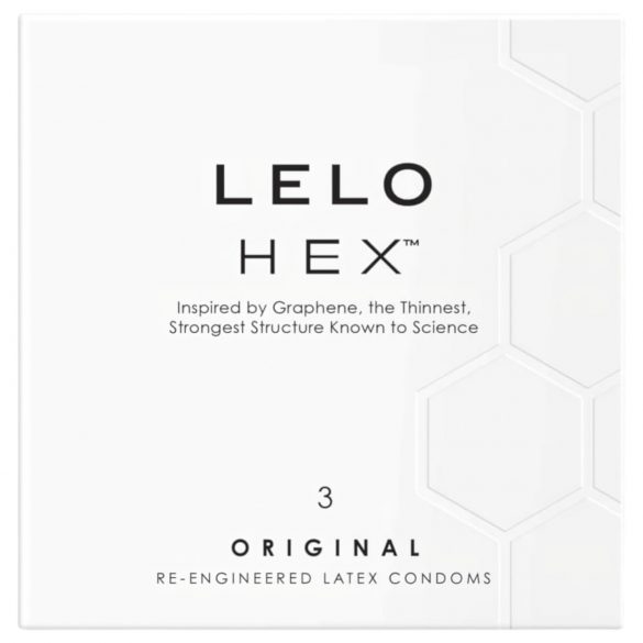 LELO Hex Original - луксозни презервативи (3 бр.)