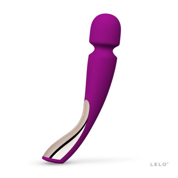 LELO Smart Wand 2 - среден - презареждащ се масажиращ вибратор (лилав) 