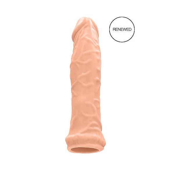 RealRock Penis Sleeve 6 - обвивка за пенис (17 см) - естествена 