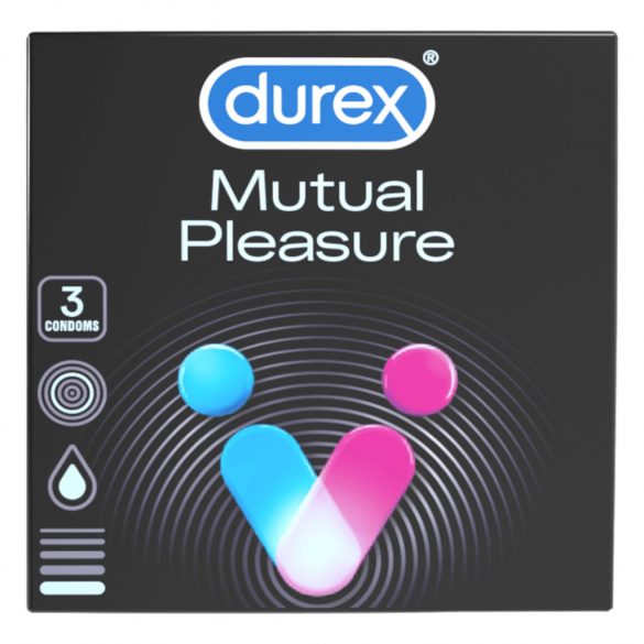 Durex Mutual Pleasure - презерватив (3db) 