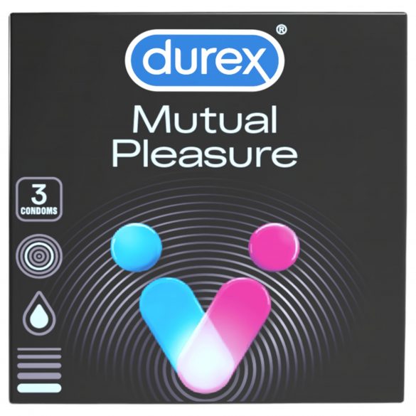 Durex Mutual Pleasure - презерватив (3 бр.)