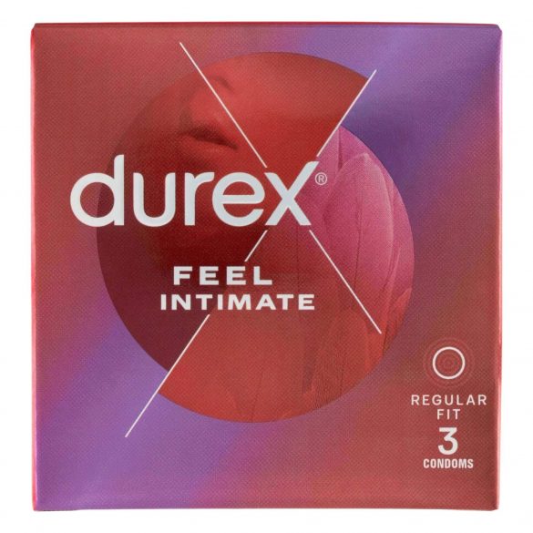 Durex Feel Intimate - тънкостенни презервативи (3бр.) 