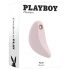 Playboy Palm - Акумулаторни, водоустойчиви клиторни вибратори 2в1 (розови) 