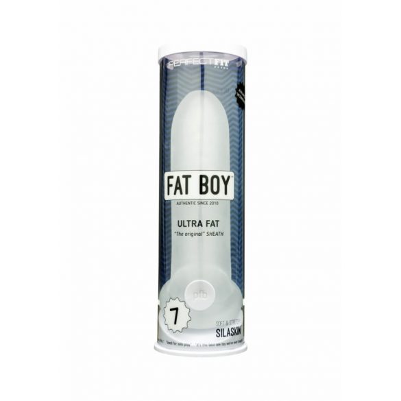 Fat Boy Original Ultra Fat - обвивка за пенис (19 см) - бяло мляко 