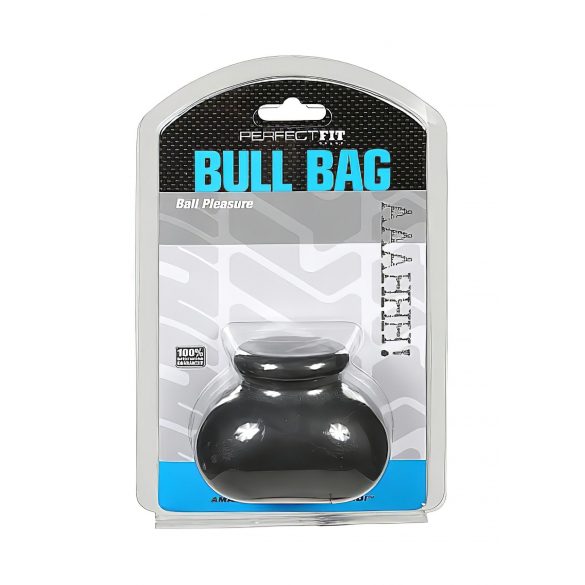 Perfect Fit Bull Bag - Торбичка за тестиси и разтегач (черна)