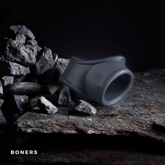 Boners Cocksling - Пръстен за пенис и пръстен за петел (сив)