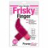 Frisky Finger - водоустойчив вибратор за пръсти (розов) 