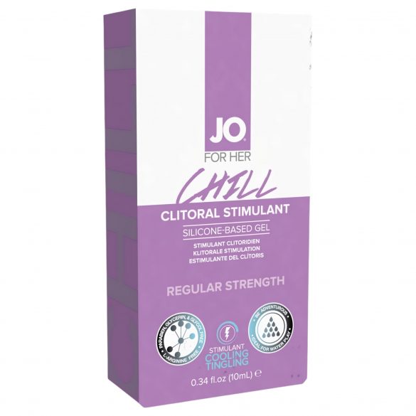 JO CHILL - Стимулиращ клитора гел за жени (10ml) 