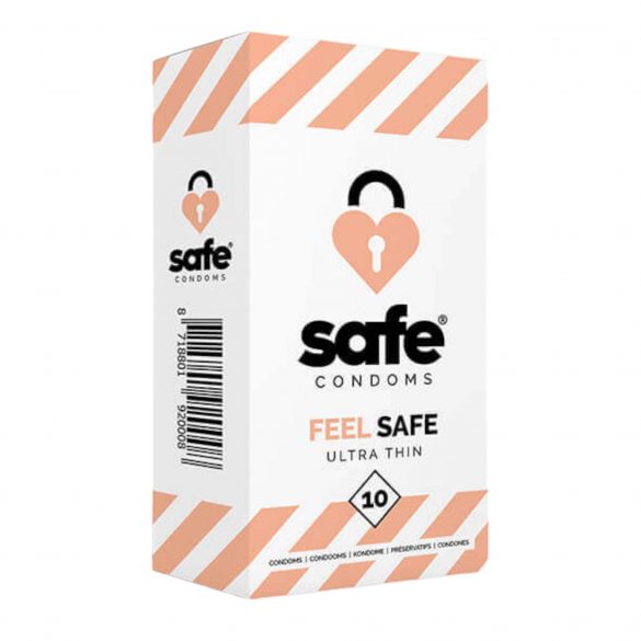 SAFE Feel Safe - тънък презерватив (10 бр.) 