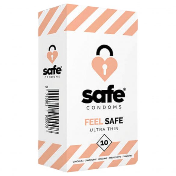 SAFE Feel Safe - тънък презерватив (10 бр.) 