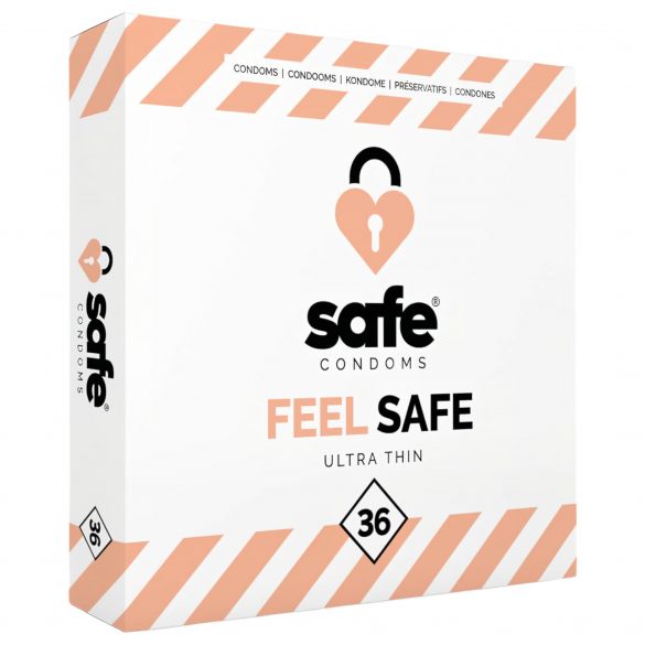 SAFE Feel Safe - тънък презерватив (36 бр.) 