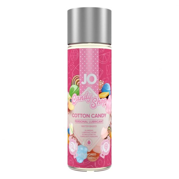 JO Candy Shop Cotton Candy - лубрикант на водна основа - захарен памук (60ml) 