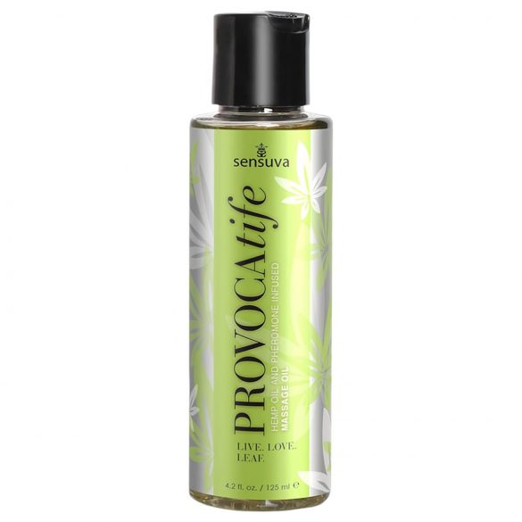 Sensuva Provocatife Hemp - феромоново масажно масло (120ml) 