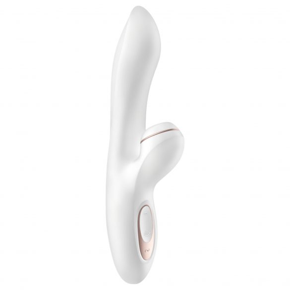 Satisfyer Pro+ G-spot - clitoral and G-spot vibrator (white) 