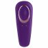 Satisfyer Double Classic - водоустойчив, акумулаторен овлажнител (лилав) 