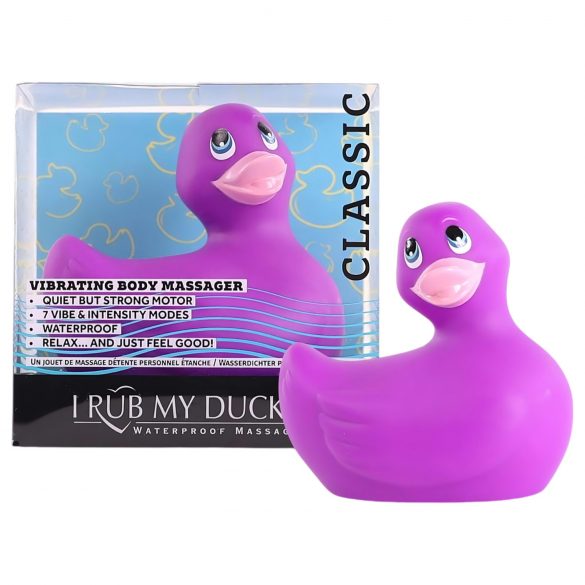 My Duckie Classic 2.0 - Игрива патица, водоустойчив клиторен вибратор (лилав) 