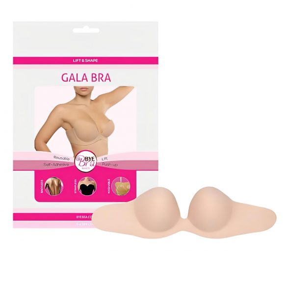 Bye Bra Gala B - скрит push-up сутиен (nude) 