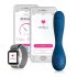 OHMIBOD Bluemotion Nex 2 - интелигентен акумулаторен вибратор за G-точка (син) 