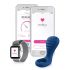 OHMIBOD Bluemotion Nex 3 - интелигентен вибриращ пенис пръстен с възможност за презареждане (син) 