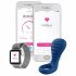 OHMIBOD Bluemotion Nex 3 - интелигентен вибриращ пенис пръстен с възможност за презареждане (син) 