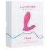 LOVENSE Flexer Panty - акумулаторен вибратор 2в1 (розов) 